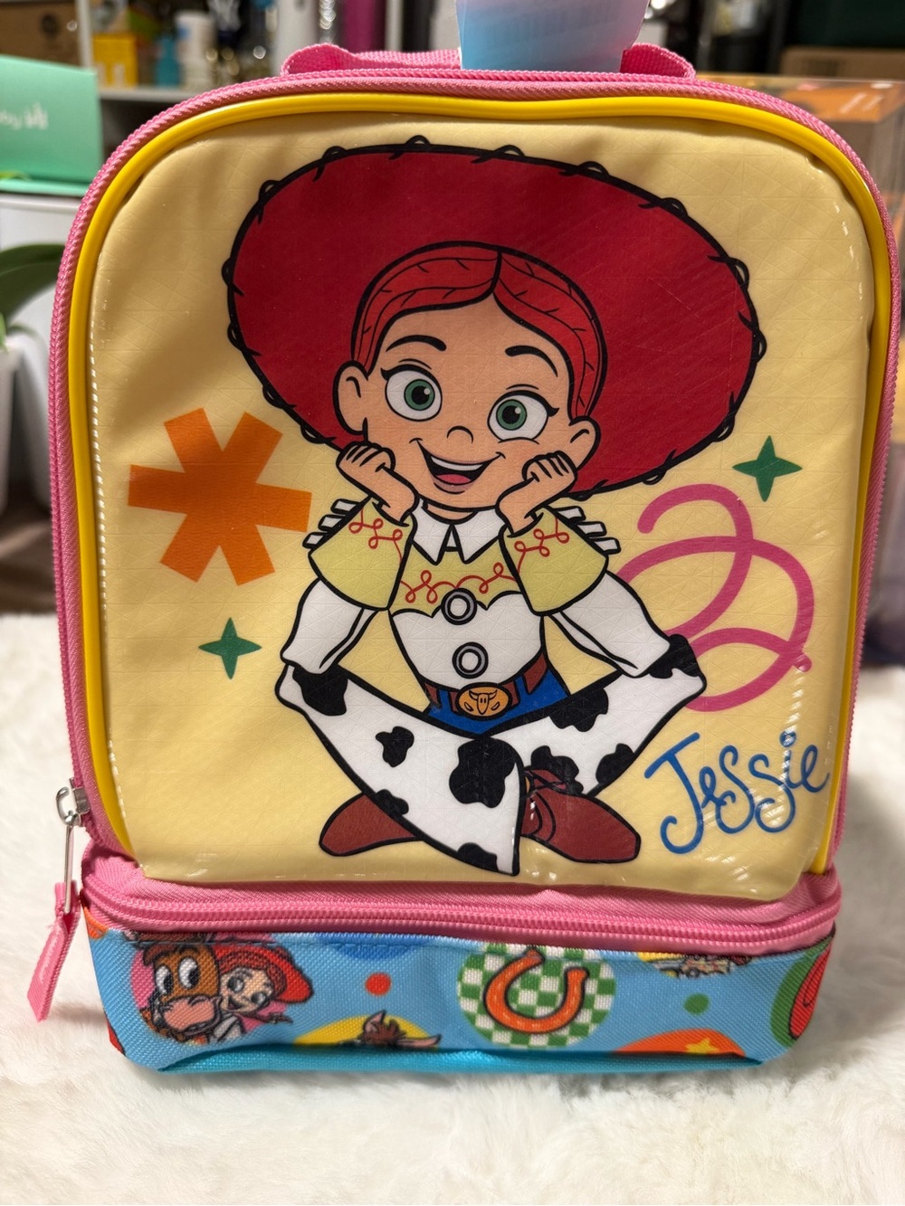 Disney Toy Story 5 Jessie Lunch Bag – Yellow, Pink & Red